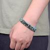 HZLXF1 4/6mm Natural Stone Beads Bracelet Jewelry for Women Men Friend Gifts (Length : 4mmBeads-19cm, Metal Color : 28) view 3