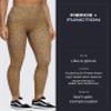 Aoxjox High Waisted Workout Leggings for Women Trinity Yoga Pants 26.5" (Iced Coffee Dot Print, X-Small) view 2