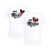 Matching Shirts for Couples His Her Couples Love Shirt Men's Women MM T-Shirts Set Husband Wife Outfits 2 Women XXL/Men S White view 1