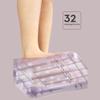LTLCLZ 9Gear Anti Slip Portable Slant Board Foot Stretch Wedge Board Foot Massage Tension Plate Adjustable Incline Board Calf Ankle Stretcher,Purple view 3