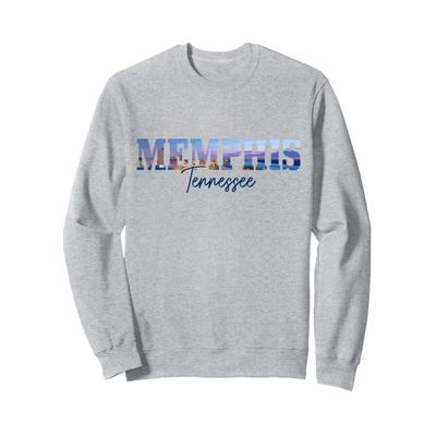 Memphis Tennessee Skyline Vintage Sweatshirt