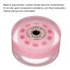 PATIKIL 32 x 58mm Roller Skate Wheels with Bearings, 4 Pack 82A Quad Skate Replacement for Double Row Skate Skateboard Indoor or Outdoor, Shine Pink view 4