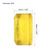 PATIKIL 32 x 58mm Roller Skate Wheels with Bearings, 4 Pack 82A Quad Skate Replacement for Double Row Skate Skateboard Indoor or Outdoor, Shine Yellow view 2