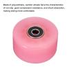 PATIKIL 32 x 58mm Roller Skate Wheels with Bearings, 4 Pack 82A Quad Skate Replacement for Double Row Skate Skateboard Indoor or Outdoor, Pink view 4