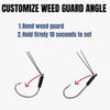 Reaction Tackle Wide Gap Wacky Hooks - #1/0 - Weedless Fiber Guard view 3