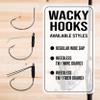 Reaction Tackle Wide Gap Wacky Hooks - #1/0 - Weedless Fiber Guard view 4