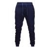 Men's Jogging Sweatpants Running Male Sport Fitness Sportswear Homme Casual Cotton Trousers Pants Blue view 1