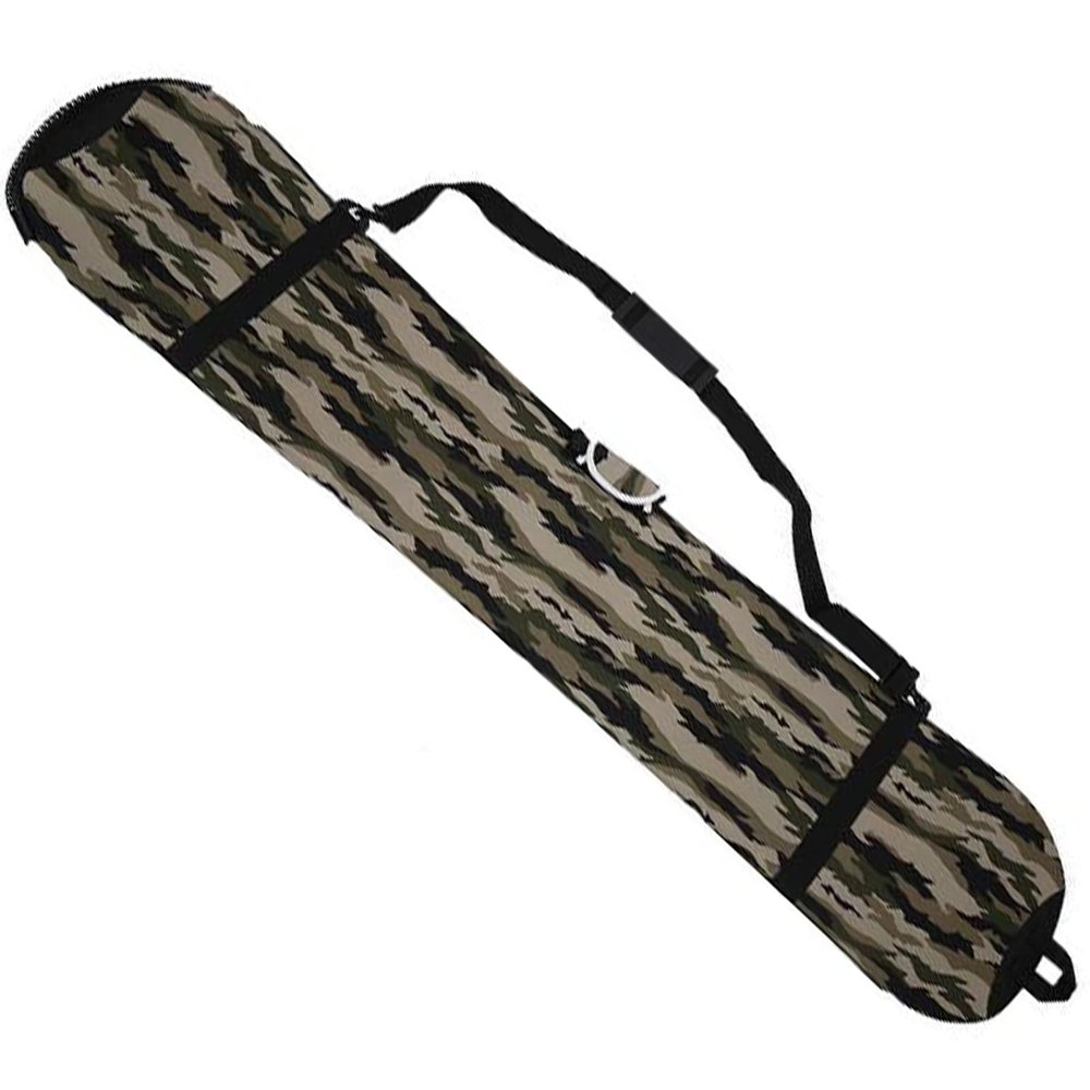 WEALTHY73 Portable All-Round Ski Bag Ski Equipment Storage Bag Veneer Protective Sleeve SBR Elastic Fabric Waterproof and Wear-Resistant,Green,140CM