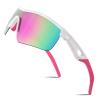FEISEDY Kids Teens Baseball Polarized Sunglasses Sports TR90 Frame Boys Girls Cycling B2454 view 1