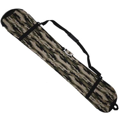 WEALTHY73 Portable All-Round Ski Bag Ski Equipment Storage Bag Veneer Protective Sleeve SBR Elastic Fabric Waterproof and Wear-Resistant,Green,155CM