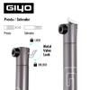 GIYO Small Bike tire Pump Schrader & Presta Valve for MTB 80 PSI Telescopic Barrel All Metal CNC Portable Mini Bike Pump Secure Valve Lock for Easy Pumping | Taiwan Made GM043 view 4