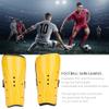 HERCHR Soccer Shin Guards, Soccer Shin Guards Protective Shin Pads Gear for Young Kids Adults(Yellow) view 2