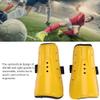 HERCHR Soccer Shin Guards, Soccer Shin Guards Protective Shin Pads Gear for Young Kids Adults(Yellow) view 3