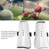 HERCHR Soccer Shin Guards, Soccer Shin Guards Protective Shin Pads Gear for Young Kids Adults(White) view 3