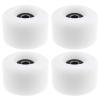 Create idea 4PCS Roller Skates Wheels 54mm Diameter 80A Hardness Quad Skates Rechange Wheels with ABEC-9 608RS Bearings Replacement Wheels White view 1