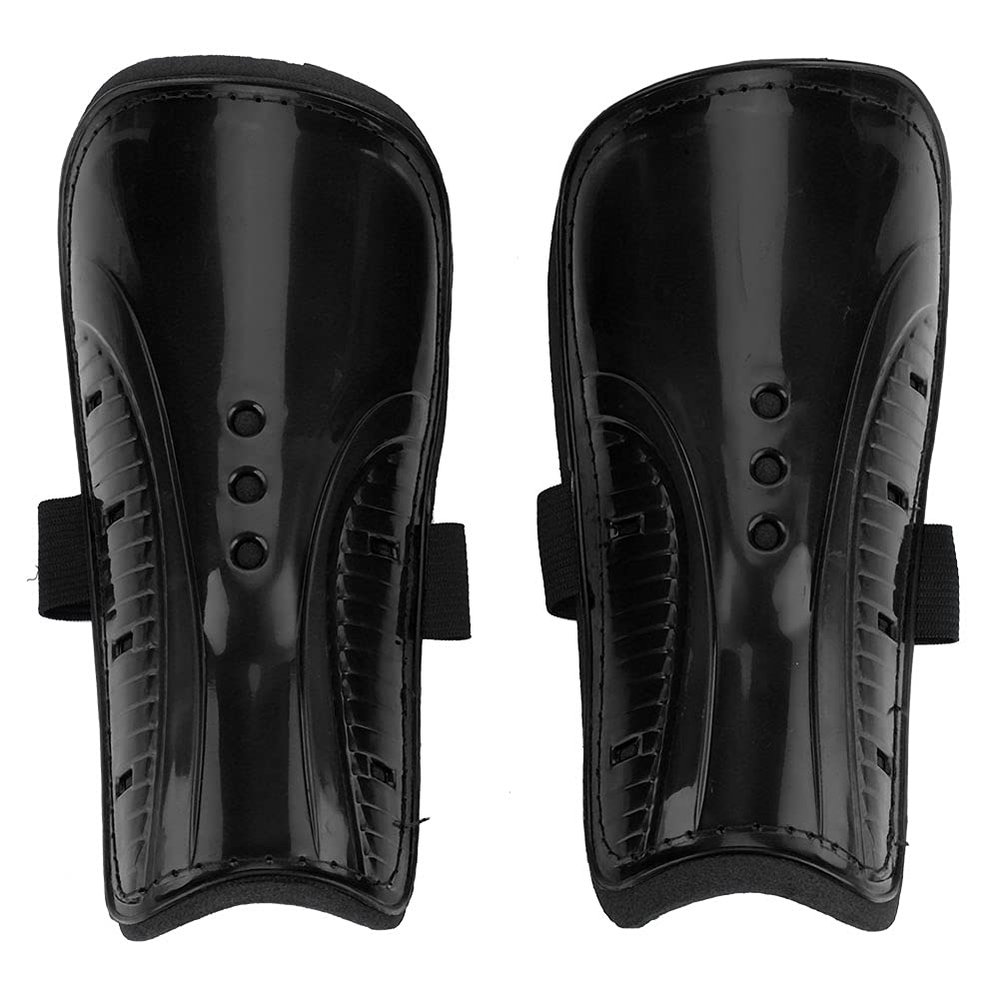 HERCHR Soccer Shin Guards, Soccer Shin Guards Protective Shin Pads Gear for Young Kids Adults(Black)