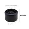 Create Idea 4PCS Roller Skates Wheels, 54mm Diameter, 80A Hardness, Quad Skates Replacement Wheels, Black, ABEC-9 Bearings, 4 Pack view 4