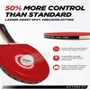 ZTTENLLY Ping Pong Paddles with Balls - Better Control & Sticky Inverted Rubber - Table Tennis Paddles Set of 2 for Indoor & Outdoor Games view 2