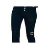 DGHM-JLMY Women's Buckle Ripped Slim Jeans Distressed Boyfriend with Hole Skinny Jeans High Rise Skinny Ankle Jeans (Black,Small,5,OZ) view 2