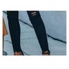 DGHM-JLMY Women's Buckle Ripped Slim Jeans Distressed Boyfriend with Hole Skinny Jeans High Rise Skinny Ankle Jeans (Black,Small,5,OZ) view 4