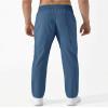 Boladeci Mens Pants Lightweight Quick Dry Elastic Waist Stretch Summer Sweatpants Sun UV Gym Casual Athletic Joggers with Pockets Travel Running Fishing Hiking Pants Blue Grey 34 view 4