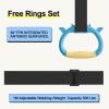 Gymnastics Bar for Kids Ages 3-15 | Sturdy Steel Home Gym, Adjustable Height (3 to 5 ft) with Anti-Slip Base, Easy Assembly view 4
