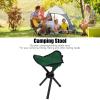 Airshi Camping Tripod Stool, Safe Ergonomic Design Multipurpose Lightweight Camping Tripod Seat High Load Bearing Capacity for Camping for Travel (Green) view 2