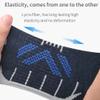 AONIJIE 2 Pairs Merino Wool Socks Moisture Wicking Athletic Running Socks for Women Men Performance Thermal Hiking Socks (E: BLue+Grey, Medium) view 4