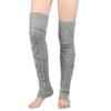 aoozleny Leg Warmers,Knitted Crochet Boot Socks Warm Thigh High socks for Womens Girls (Gary) view 1