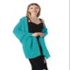Chiffon Shawls and Wraps for Evening Dresses Women Elegant Soft Scarf Bridal Scarve Wedding Stole (Turquoise, Plus Size) view 3