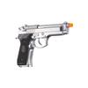 Full Metal M9 Tactical Gas Blowback Airsoft Pistol - WE-Tech (Silver) view 4