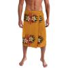 Tonga Samoan Polynesian Printing Sarong Lavalava Custom Island Wear Wrap Skirt Ie Faitaga Men Printing Beach Sarong Clothes view 1