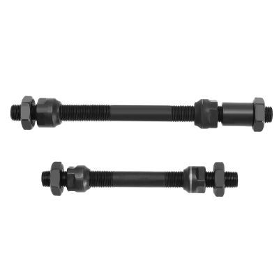 ECSiNG 1 Pair Bike Hub Axles Bicycle Front and Rear Hollow Shaft Steel Quick Release Axle for Mountain Bike Road Bike BMX City Bikes M9x108mm & M10x145mm