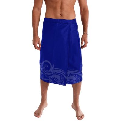 Tonga Samoan Polynesian Printing Sarong Lavalava Custom Island Wear Wrap Skirt Ie Faitaga Men Printing Beach Sarong Clothes