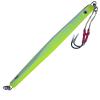 Glow Fish WOW! 500g Speed Knife jig 17.5oz Fishing Vertical Trolling Jigging Fast Fall Metal Flat Bait with Two Assist Hook Big Game Lure