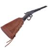WAYNE'S DOG Leather Recoil Pad Gun Buttstock (Brown - Ambidextrous) view 2
