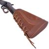 WAYNE'S DOG Leather Recoil Pad Gun Buttstock (Brown - Ambidextrous) view 3