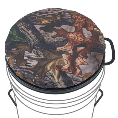 ZAIXIA 5 Gallon Bucket Seat, 360-Degree Swivel Seat Foam Cushion Bucket Seat Lid with Waterproof Cover for Dove Duck Hunting, Fishing, Baseball, Gardening and Camping