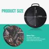 ZAIXIA 5 Gallon Bucket Seat, 360-Degree Swivel Seat Foam Cushion Bucket Seat Lid with Waterproof Cover for Dove Duck Hunting, Fishing, Baseball, Gardening and Camping view 2