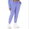 Amazon Essentials Women's Active Sweat Relaxed Fit Jogger Pants (Available in Plus Size), Purple, Large view 1