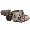 558 Holograhic and G33 3X Magnifier Hybrid Sight, 558 Green and Red Dot Optical Reflex Scope with G33 Magnifying Glass Combo, Quick Release Rollover Multiplier, for 20mm Rail Mount (Gold) view 1