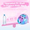 FIODAY Kids Helmet Knee Pads for Kids Unicorn Knee and Elbow Pads Wrist Guards Adjustable Protective Gear Set for Girls Boys Sports Skateboard, Blue Purple, 3-8 Years view 4