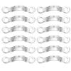 Angoily 12pcs Kayak Fixed Ring Kayak Pad Eyes Canoe Rigging Handles U Shaped Door Handles Boat Pad Eyes Stainless Steel Boat Accessories view 1