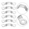Angoily 12pcs Kayak Fixed Ring Kayak Pad Eyes Canoe Rigging Handles U Shaped Door Handles Boat Pad Eyes Stainless Steel Boat Accessories view 4
