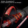 One Bass Fishing Rod, Spinning & Casting Fishing Pole with 30 Ton Carbon Fiber-7' Spinning- Red view 4