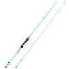 One Bass Fishing Rod, Spinning & Casting Fishing Pole with 30 Ton Carbon Fiber-6'6" Casting- Blue view 2