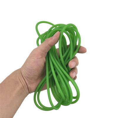 1pcs Green Natural Latex Slingshots Yoga Rubber Tube 0.5-5M For Hunting Shooting High Elastic Tubing Band Accessories 2X5mm Diameter (Color : 1 Meter)