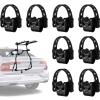 Fabbay 8 Sets Bike Rack Straps Replacement Bicycle Hitch Strap Cradle Car Bike Rack Parts Bike Carrier Mount Rubber Strap for SUV Truck Minivan Hatchback Sedan Rack Accessories (1 Inch Trailer Hitch) view 1