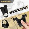 Fabbay 8 Sets Bike Rack Straps Replacement Bicycle Hitch Strap Cradle Car Bike Rack Parts Bike Carrier Mount Rubber Strap for SUV Truck Minivan Hatchback Sedan Rack Accessories (1 Inch Trailer Hitch) view 2