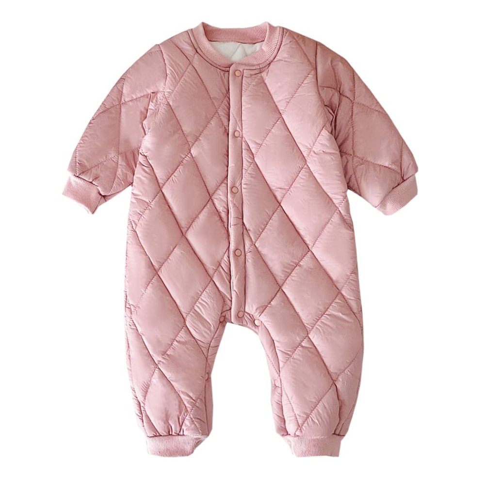 Sanlutoz Fashion Long Sleeve Baby Rompers Thicken Fleece Warm Winter Infants Clothing (BRW2268-PK, 2-3 years)